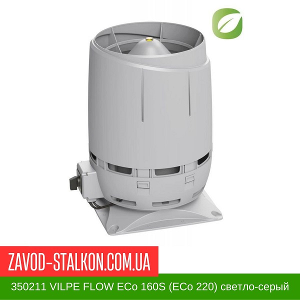 350211 Вентилятор VILPE FLOW ECo 160S (ECo 220) светло-серый цена на 350211 Вентилятор VILPE FLOW ECo 160S (ECo 220) светло-серый