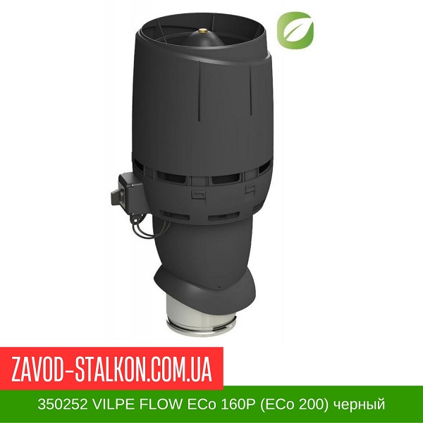 350252 Вентилятор VILPE FLOW ECo 160P (ECo 200) черный цена на 350252 Вентилятор VILPE FLOW ECo 160P (ECo 200) черный