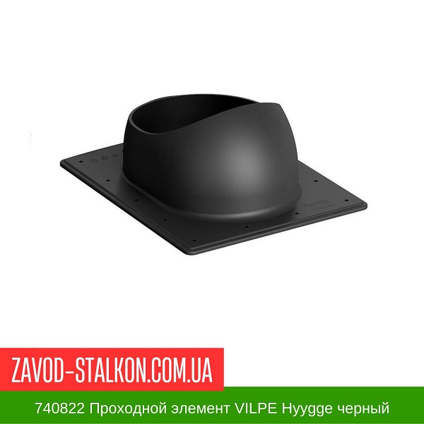 740822 Проходной элемент VILPE Hyygge черный цена на 740822 Проходной элемент VILPE Hyygge черный